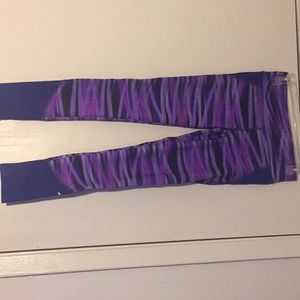 Athletic purple pants